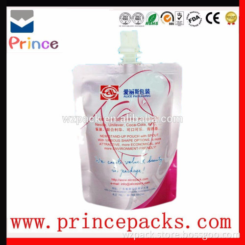 standing packaging fruit juice bag china supplier M-16
